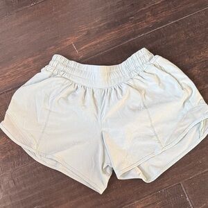 lululemon athletica Light Sage Green Athletic Shorts
